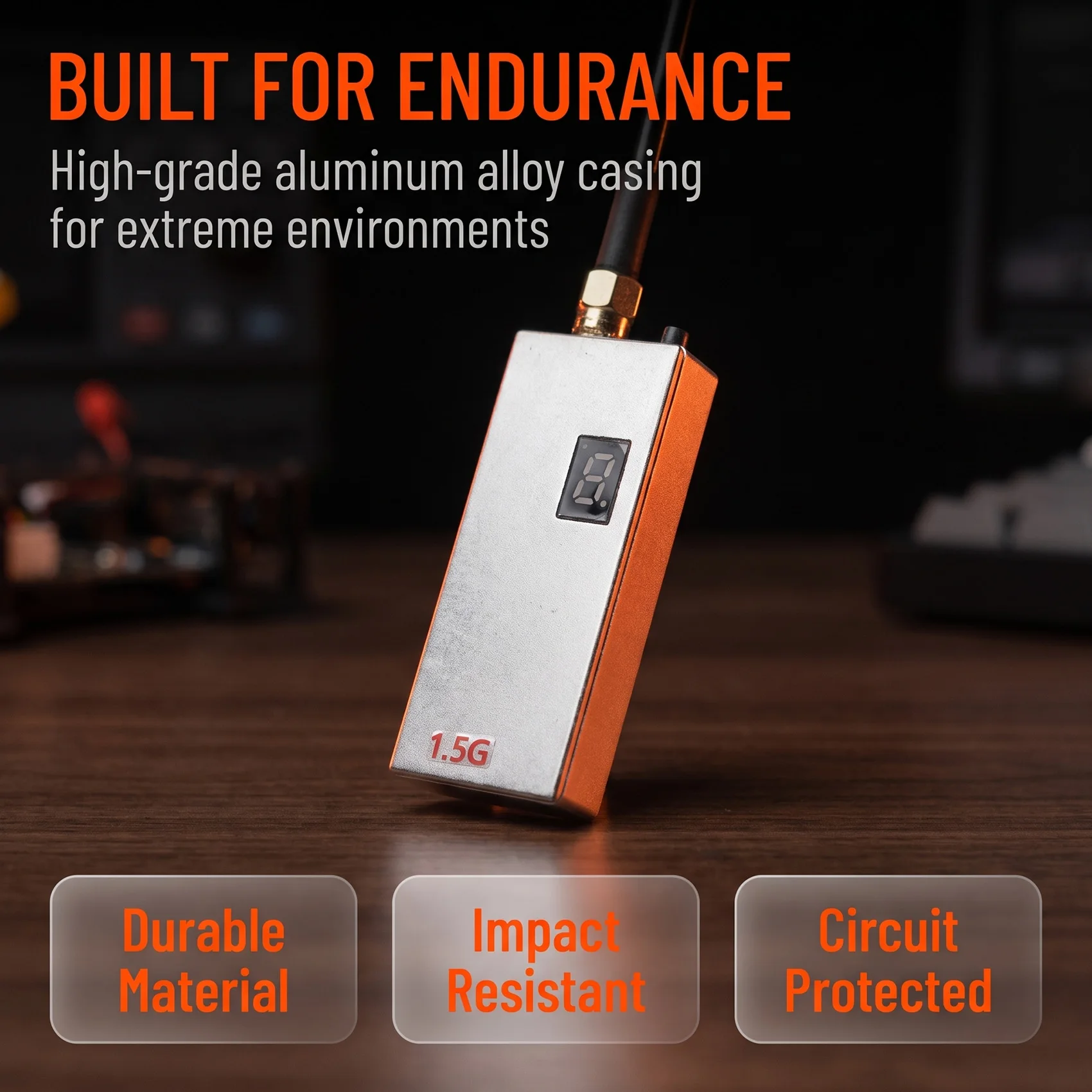 WOWFU-1.5G 2W FPV VTX+Y Type Antenna 12CH 2000Mw FPV Video Transmitter For FPV Long Range RC Drone
