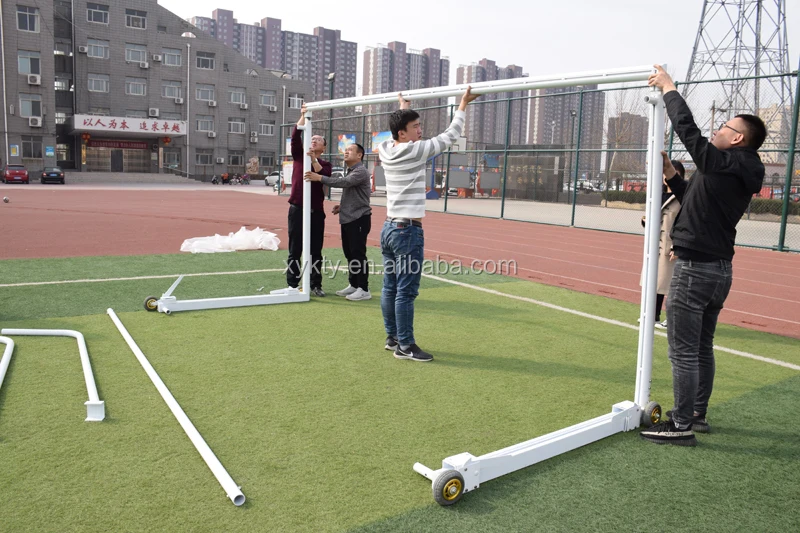 Aluminum Soccer & Football Goal Removable 3/4/5/7/11-A Side Goals
