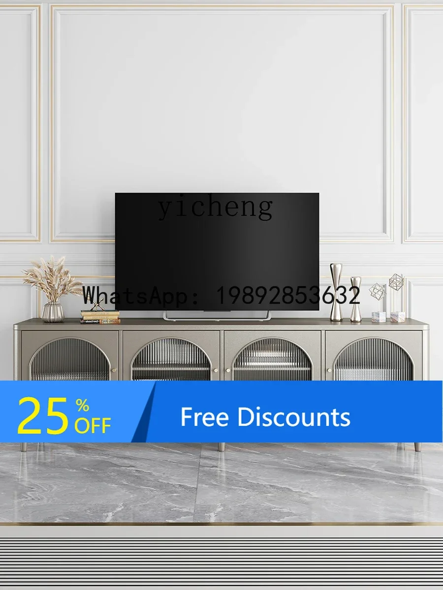ABC  light luxury solid  TV cabinet modern simple living room locker living room decorative cabinet