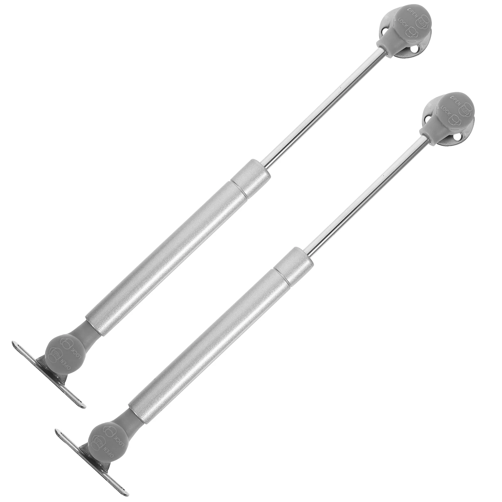 

2 Pcs Spring Hydraulic Support Rod Kitchen Cabinet Hinges Gas Struts for Cabinets Cold Rolled Steel Telescopic