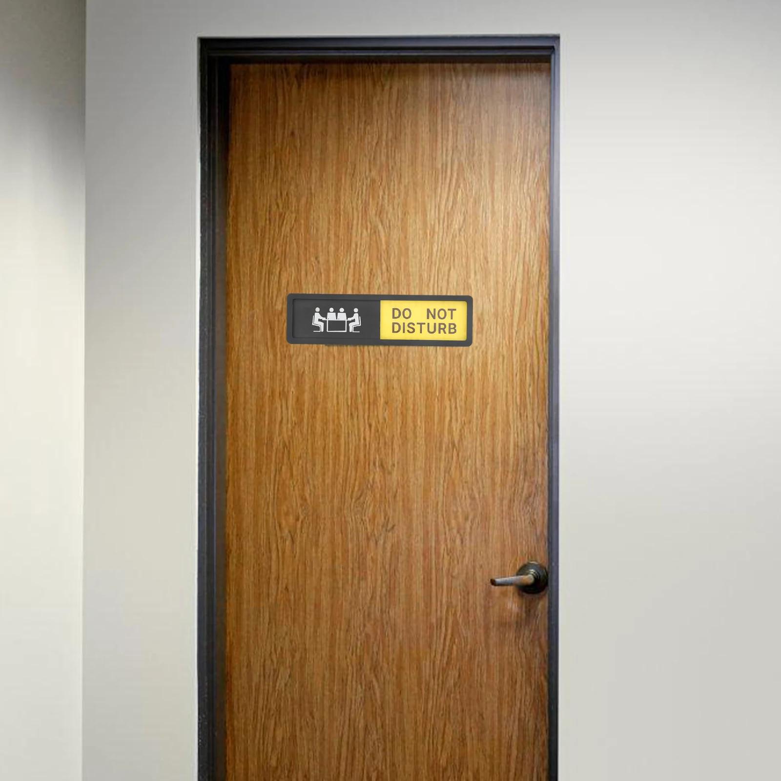 

Do Not Disturb Door Sign Office Dorm Room Signs Slide Please Knock before Entering Privacy Indicator Acrylic Material Easy