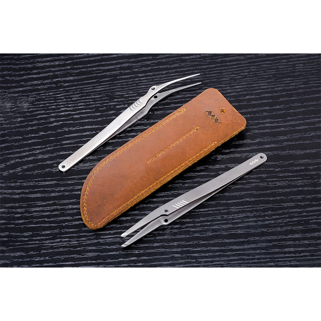 Miniware MTweezer Tweezer Set 304 Stainless Steel High Precision Circuit Board Component sorting Repair Soldering Welding Tool