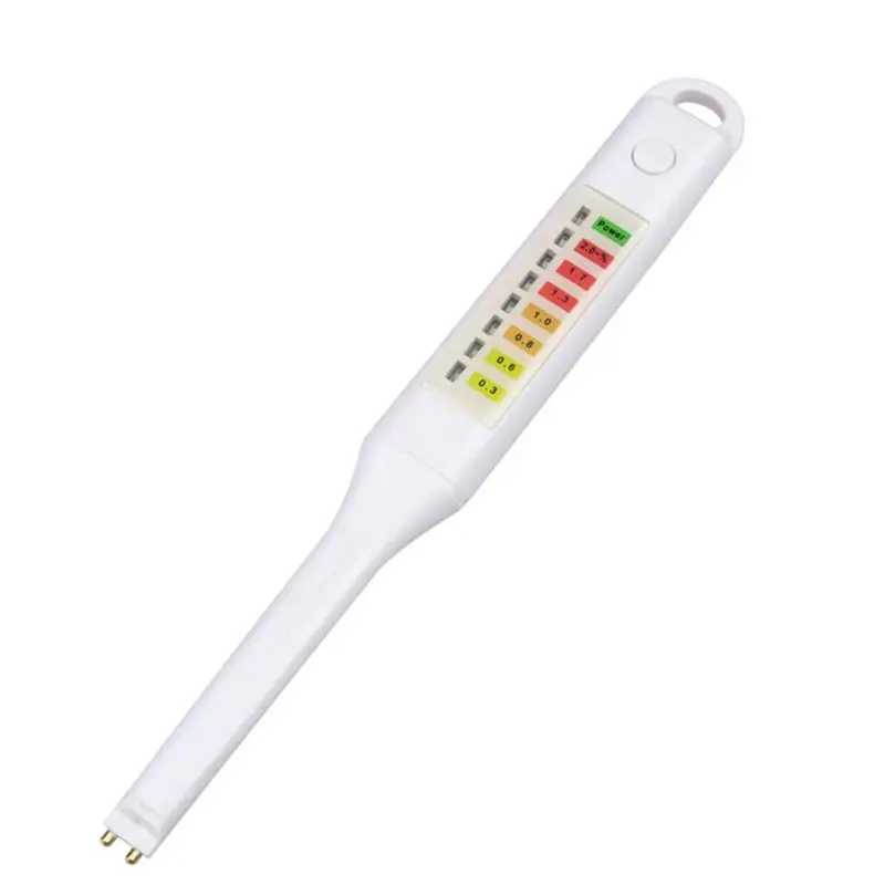 Handheld Concentration Meter White Portable Measure Electronic Food Salt LED Detector Salinity Tester Analysis Easy Operate