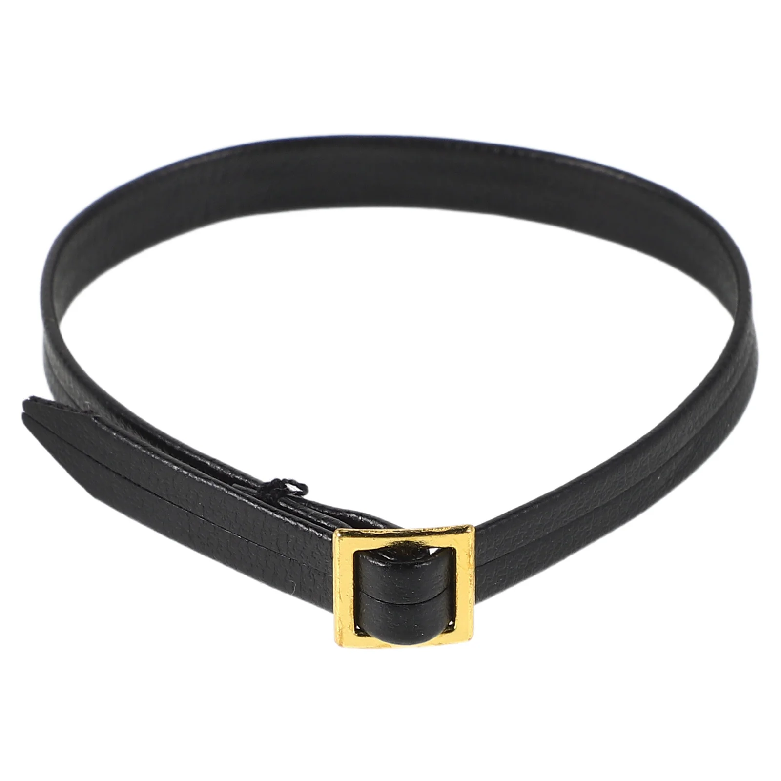 

Cotton Baby Accessory PU Waist Belt Soft Miniature Waistband Travel Fashionable Dollhouse Clothes Accessories Pretend Play