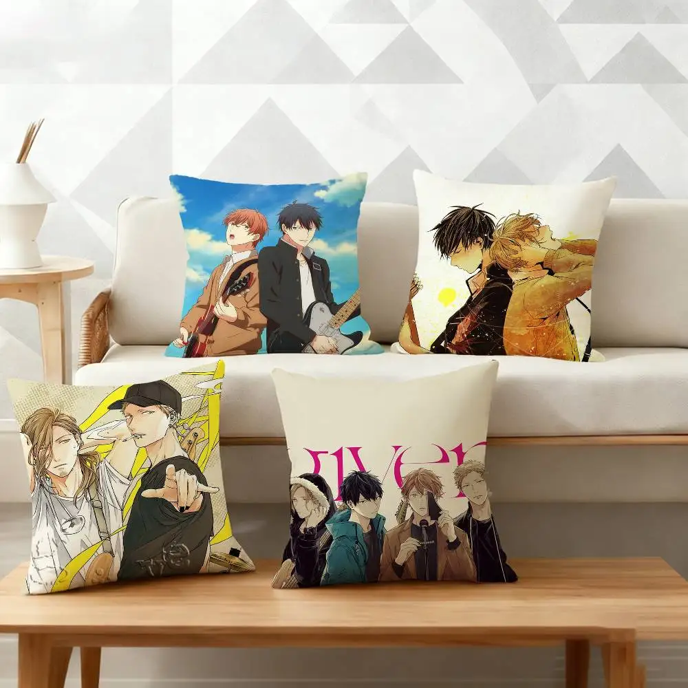 

Japanses cartoon given Pillow Case for Sofa Living Room Home office Decor Protective Cover