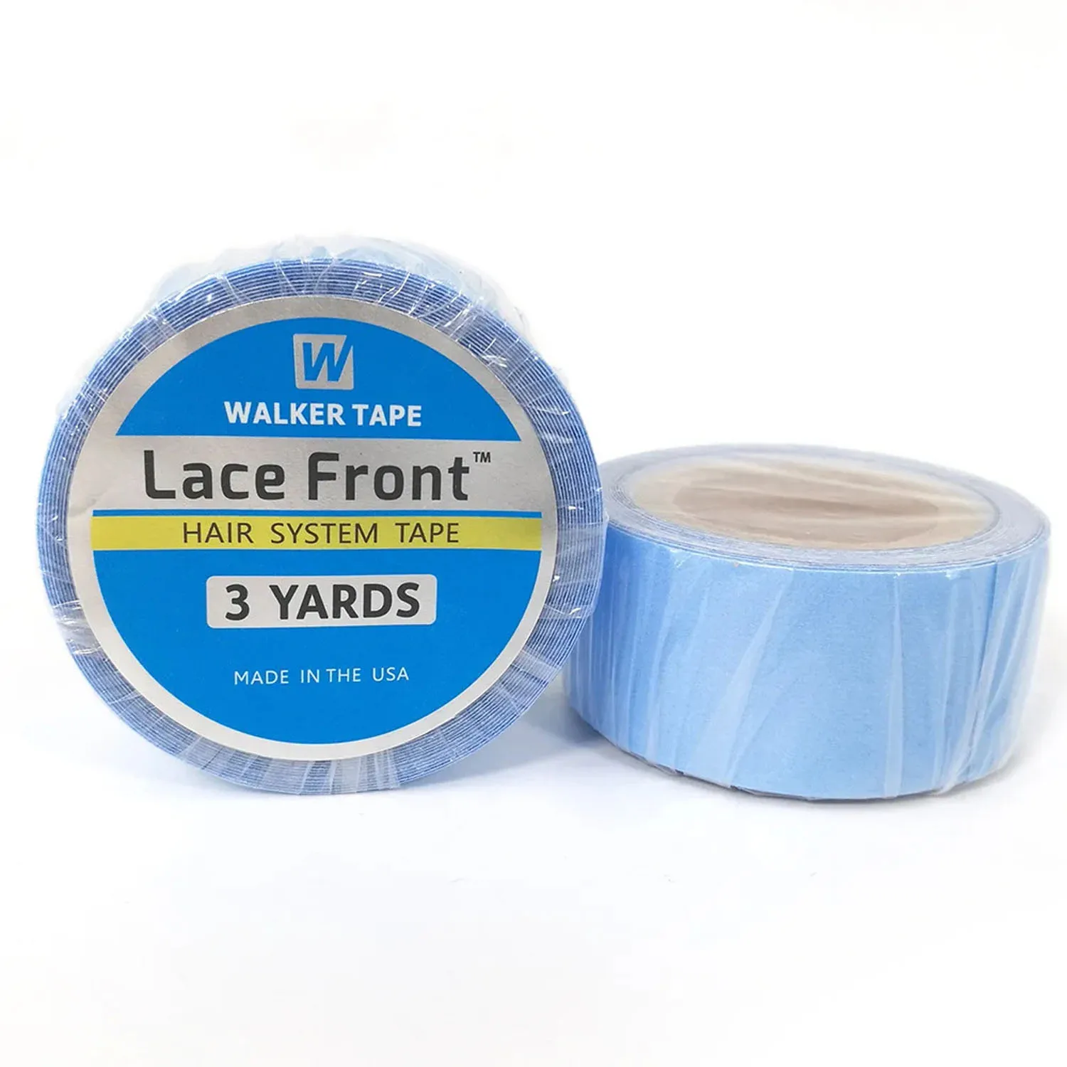 Taśma do systemów włosów, dwustronna taśma Walker, ultra mocna taśma do przedłużania włosów do koronkowych zamknięć, 3 jardy/rolka, klej do peruk typu lace front.