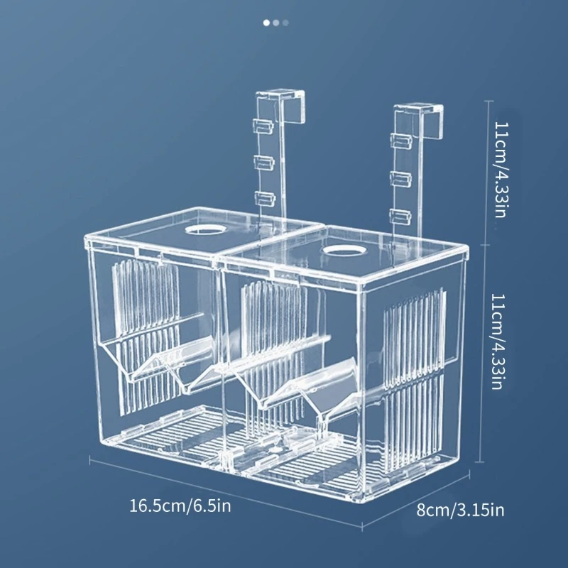 Breeding Tanks for Aquarium Small Fish Isolation Hatchery Box Spawning Box