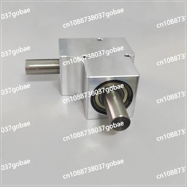 

Small Corner 90 Degree 1:1 Spiral Bevel Gear Shaft 15mm Single and Double Output Shaft Differential Assembly Gearbox