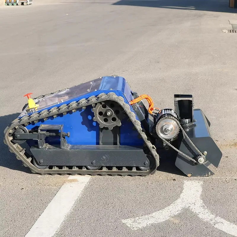 Customized Remote Control 3 In 1 Crawler Snow Blower Snow Blower Mower Electric High Power High Lift Snow Thrower