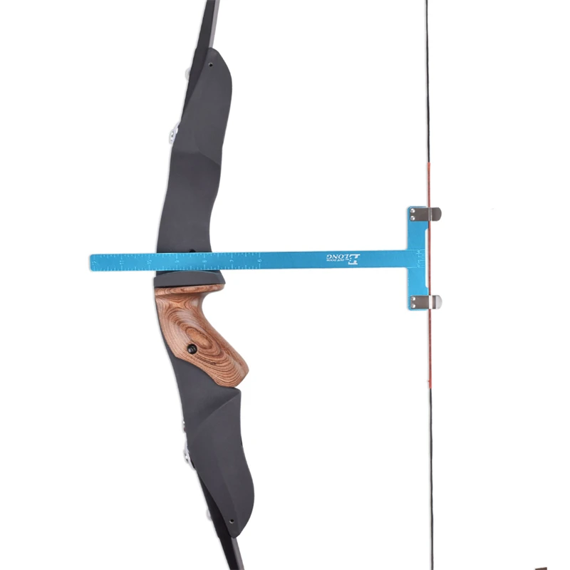 

1 шт., инструмент для стрельбы из лука, алюминиевые Т-образные квадратные линейки, измерительная квадратная линейка для блочного изогнутого лука, охотничьи уличные аксессуары