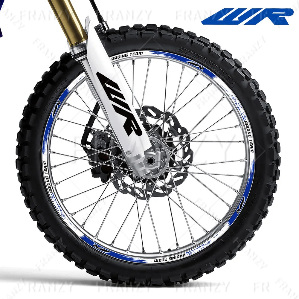 Motorcycle Wheel Sticker Reflective Rim Decal 21\