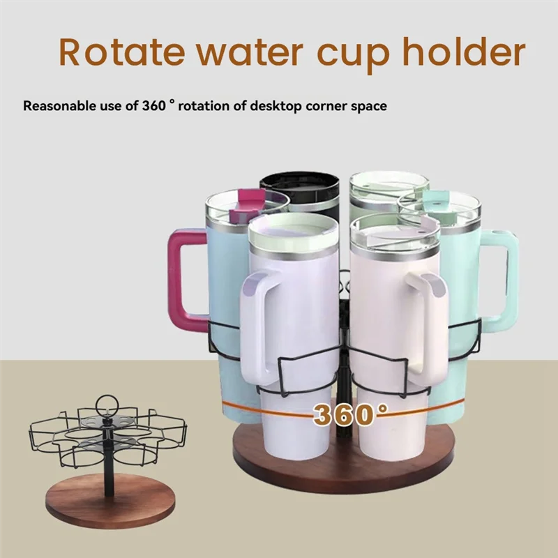 

Органайзер для бутылок с водой A70P для Stanley 40 унций, вращающийся держатель для чашек Stanley, органайзер для стакана