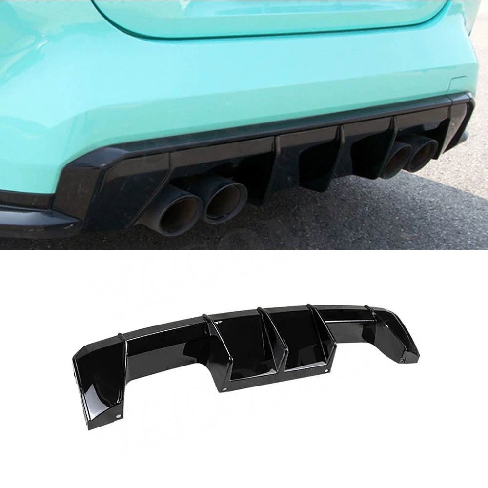 

VACOMUL For BMW G80 G82 G83 M3 M4 2021+ ABS Rear Bumper Lip Spoiler Splitter Car Styling Rear Diffuser Guard Spoiler