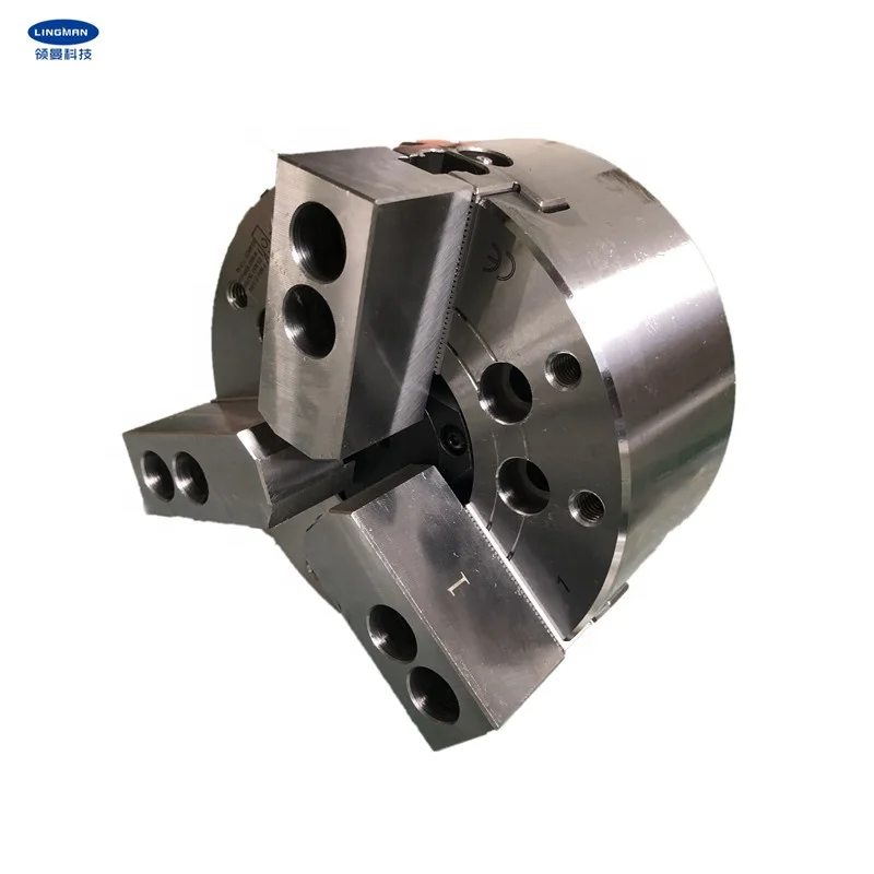 

Lingman Classic Hollow Large Aperture 3-jaw Chuck 3H-18 with High Precision and Stable Structure on CNC Machine Tools