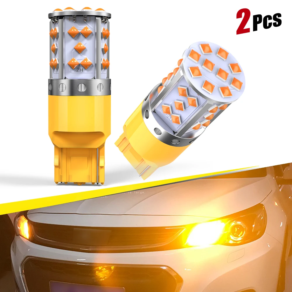 2x W21W 7440 T20 LED Light Bulb Reverse Lamp For Honda Accord Civic 7 8 CR-V 2 3 4 Fit FR-V Legend S2000 Odyssey Pilot Ridgeline