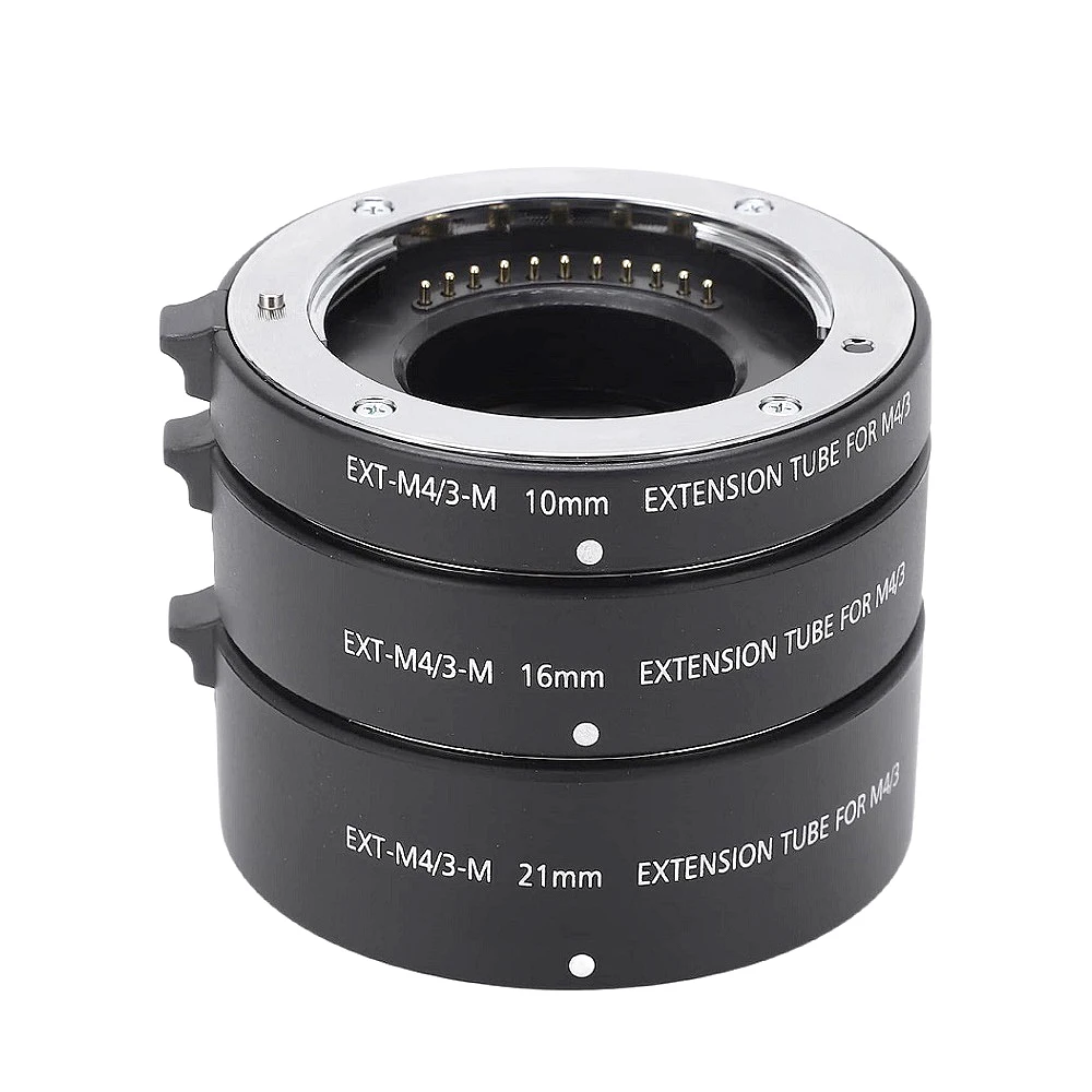 

Mcoplus Auto Focus Macro Extension Tube Adapter Lens Set 10 16 21 for Sony E mount for Canon EF-M for M4/3 Micro 4/3 Mount Came