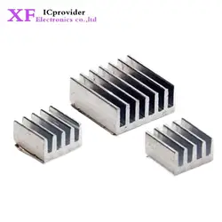 3pcs + Adesivo Raspberry Pi Dissipatore di Calore del dispositivo di Raffreddamento In Alluminio Puro Kit Set Dissipatore di Calore Del Radiatore Per Il Raffreddamento Raspberry Pi 2 B