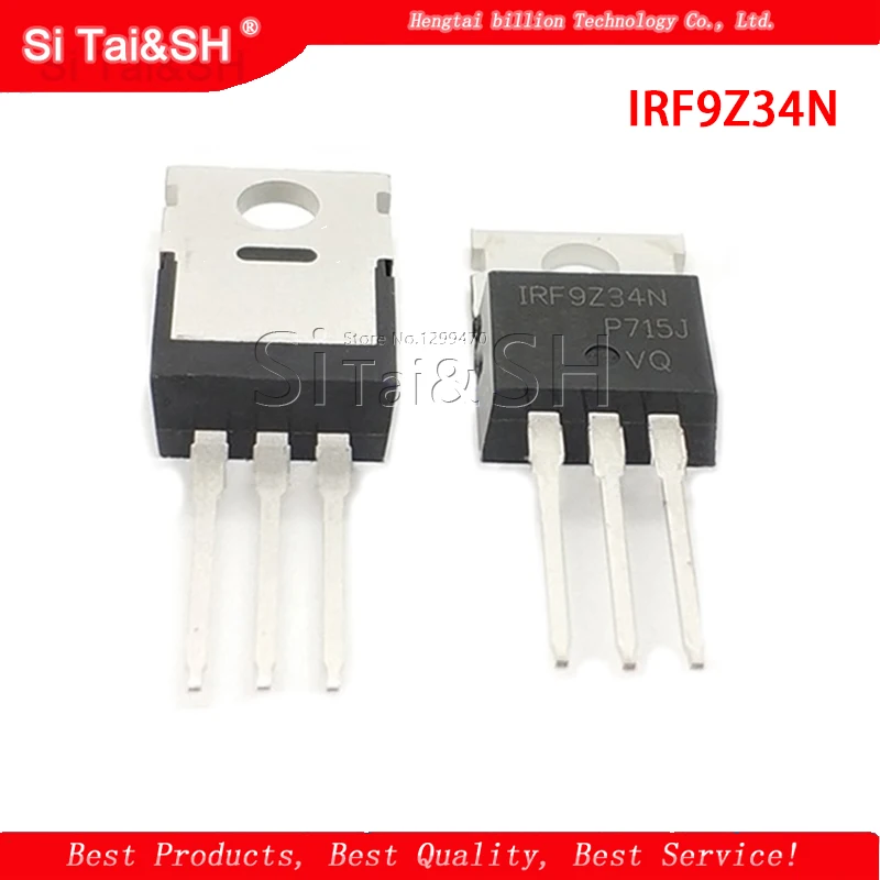 10pcs/lot IRF9Z34N IRF9Z34 IRF9Z34NPBF MOSFET MOSFT PCh -55V -17A 100mOhm 23.3nC TO-220 new original