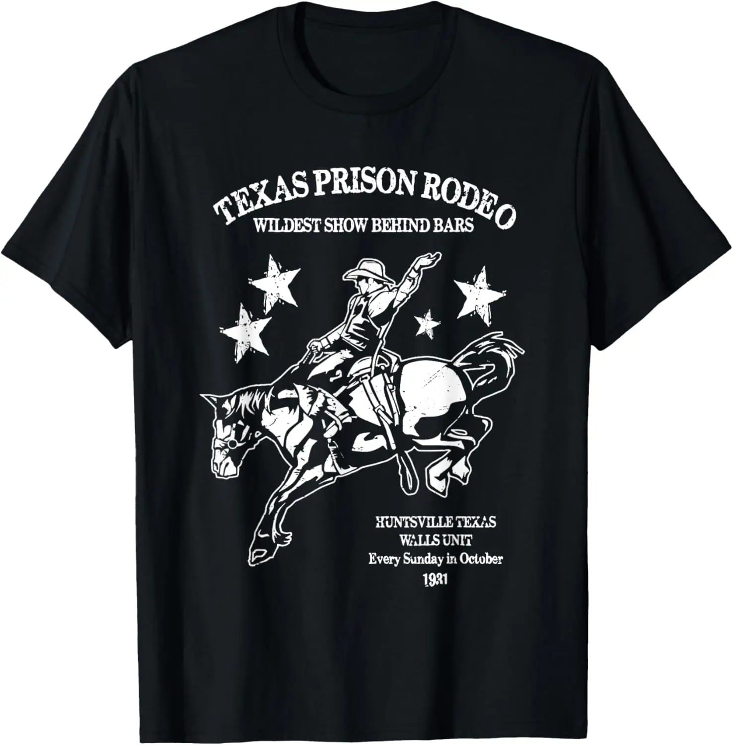 

Футболка Texas Prison Rodeo Bronco & Bull Riders