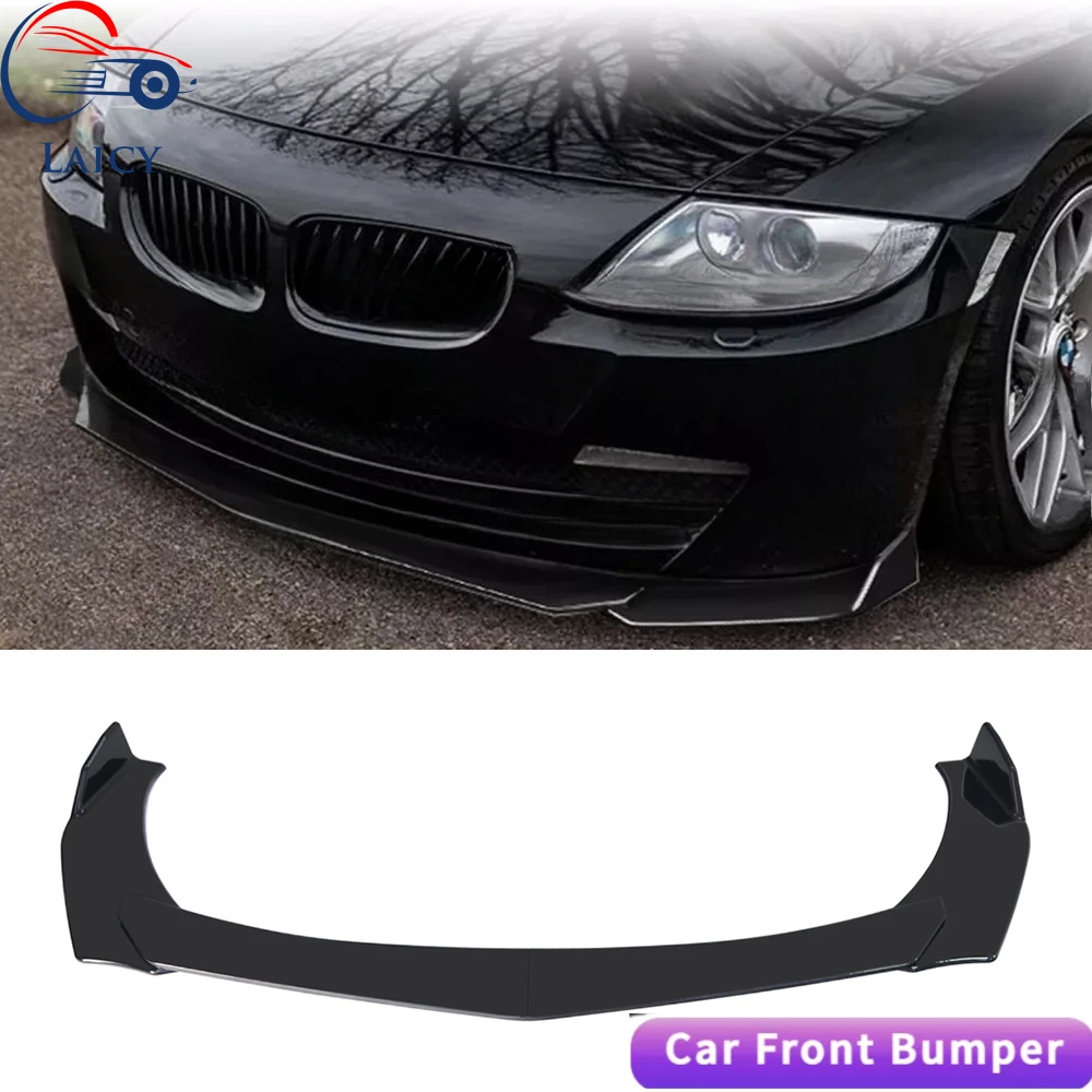 

LAICY For E85 Z4 2002-2009 Car Front Bumper Lip Body Kit Canard Lip Diffuser Spoiler Anti Scratch Auto Accessories