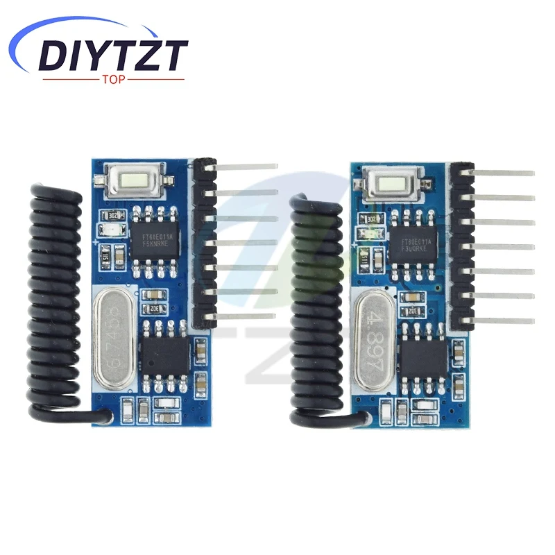 RX480E 315MHZ / 433MHZ RF استقبال التعلم رمز فك وحدة 315/433 ميجا هرتز اللاسلكية 4CH الناتج لترميز أجهزة التحكم عن بعد #1