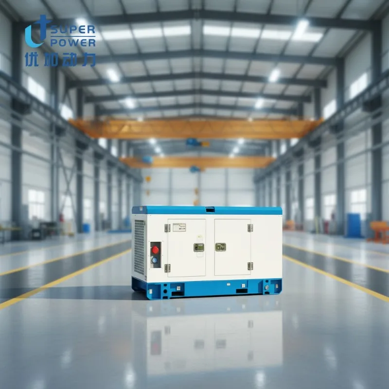 100KVA 150KVA 187KVA Three Phase Silent Diesel Generator Set Weichai Engine Auto Start ATS 400V Rated Voltage