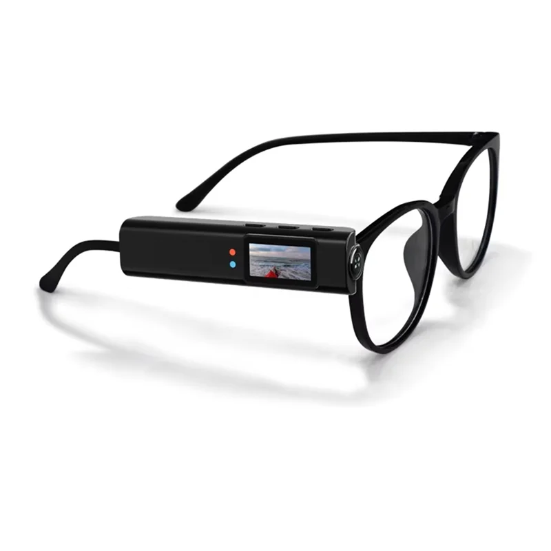 

High Quality-Glasses Camera Video Camcorder 1080P Wearable Wifi Video Camcorder 110°Wide Angle Lens Anti-Shake Cycling Bicycle B