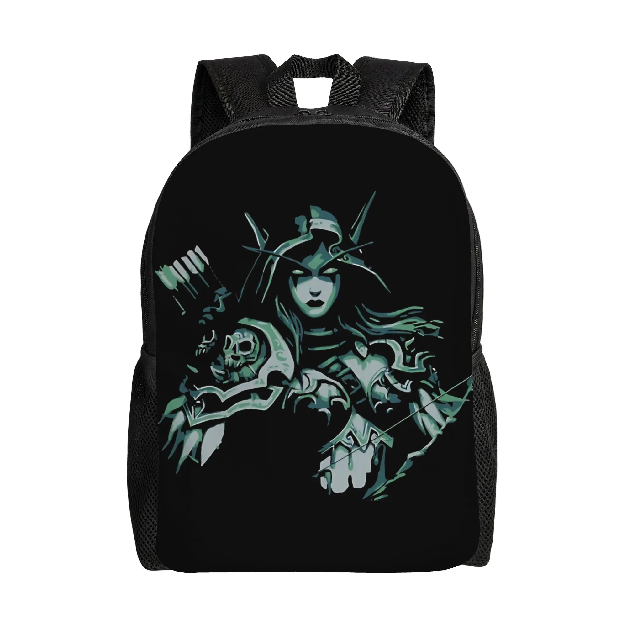 

Sylvanas Windrunner Backpack Men Breathable Backpacks Polyester Kawaii School Bags Outdoor High Quality Rucksack