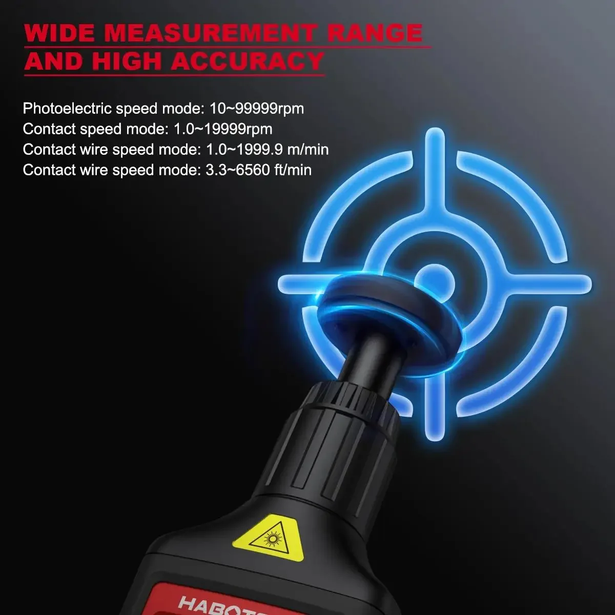 habotest-ht671-2-in-1-contact-and-non-contact-laser-tachometer-switchable-mode-10-99999-counting-range-rechargeable-tachometer