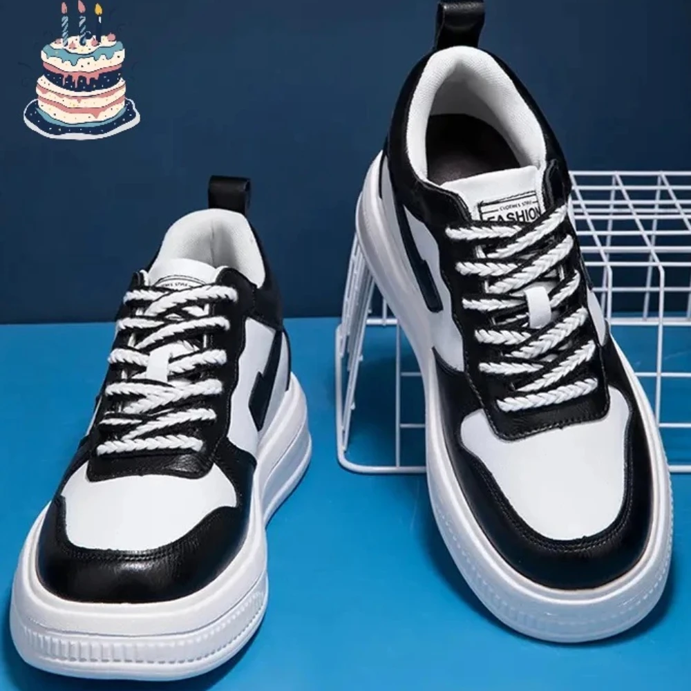 

Новые летние мужские туфли премиум-класса, туфли с внутренней платформой для увеличения роста.