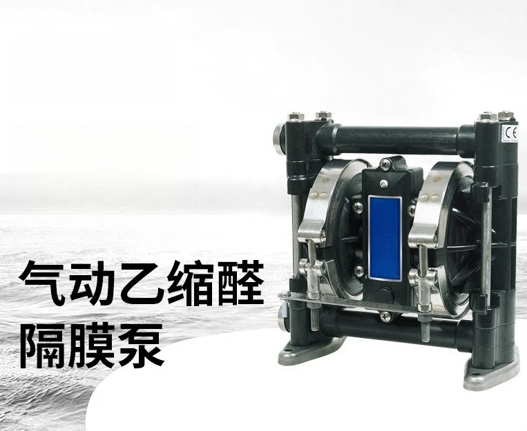 Diaphragm Pump, Acetal Plastic D31211 Pneumatic Double Diaphragm Pump