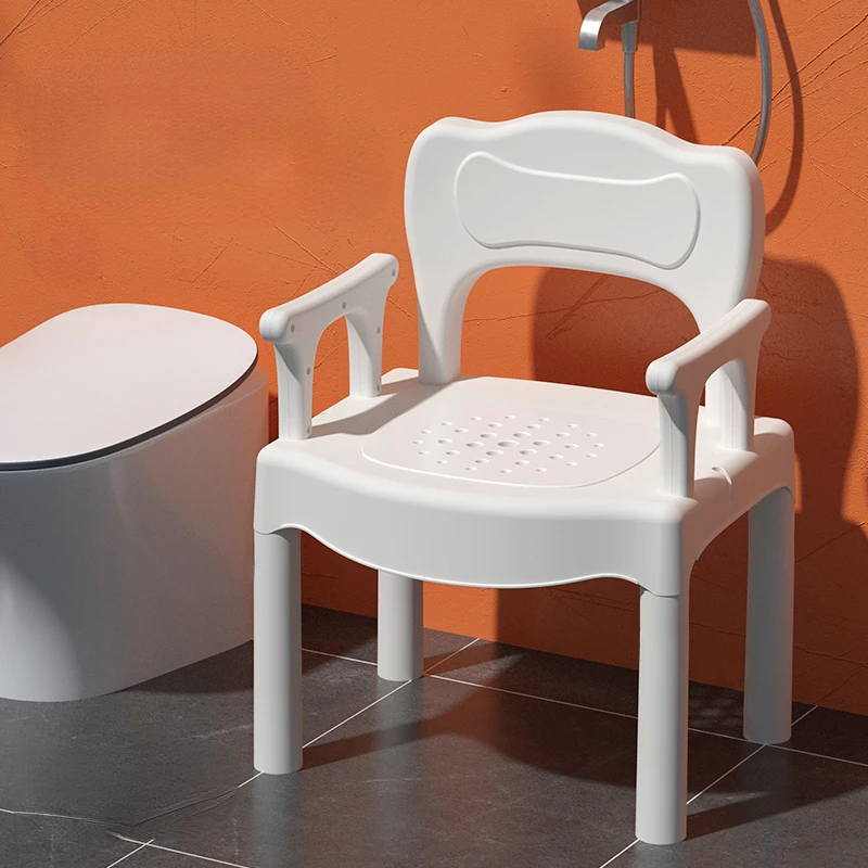 

Seat Board Leakage Design Bath Chair,Height Adjustable Bathroom Chairs,Bathroom Furniture Shower Seat,Non-slip Shower Stools