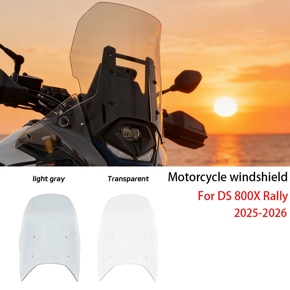 For VOGE DS 800X Rally DS800 X D S 800X New DS800X 2025-2026 Accessory Windshield Motorcycles With Added Height Air Deflector