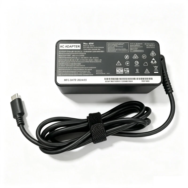 45W USB C PD Laptop Power Adapter Type C Fast Charger for Dell ASUS HP Lenovo 5V 9V 12V 15V 3A 20V 2.25A Notebook Power Supply
