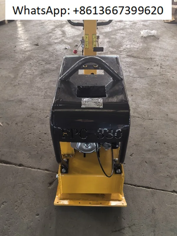 Compactador de placa vibratoria HZR330 Compactador de suelos d-e estela d-e hormigón bidireccional