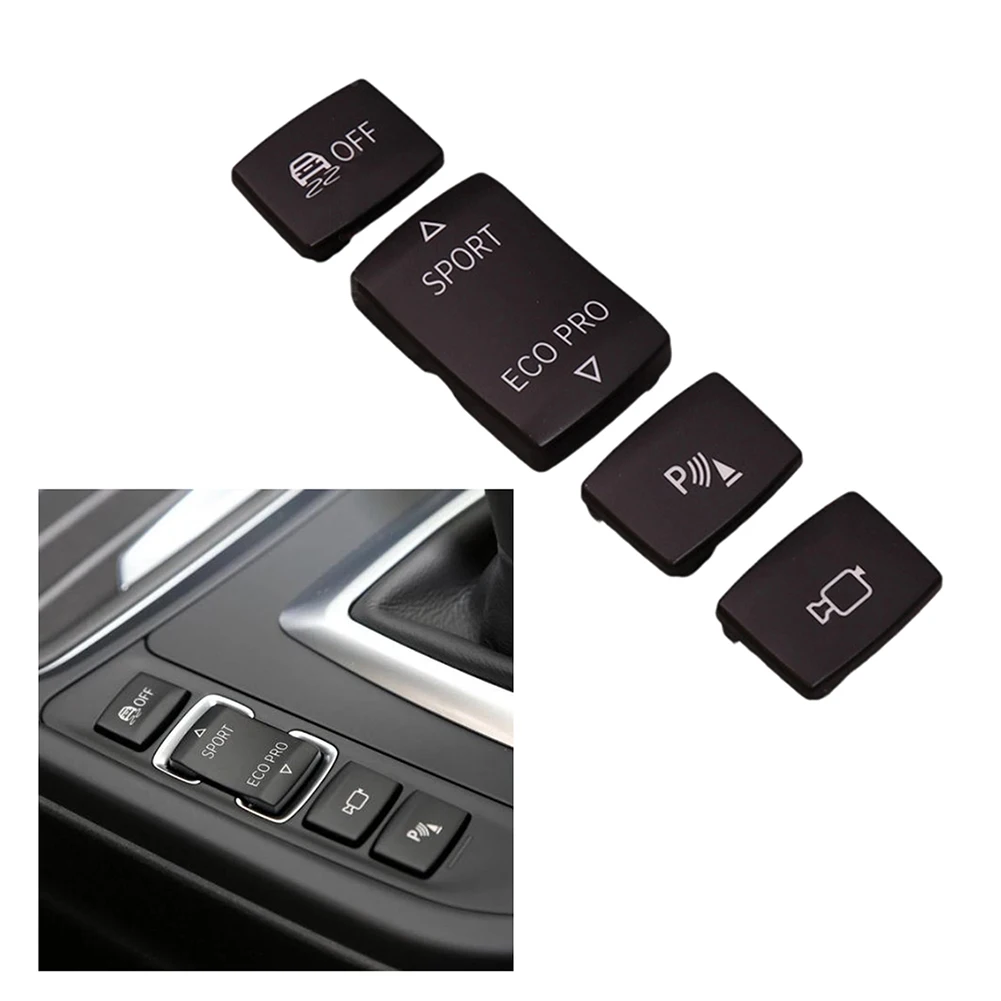 Car Gear Shift Switch Button Cover For BMW F20 F22 F30 F34 F32 F36 2 3 4 Series Gear Shift Panel Switch Button Cover Car Parts