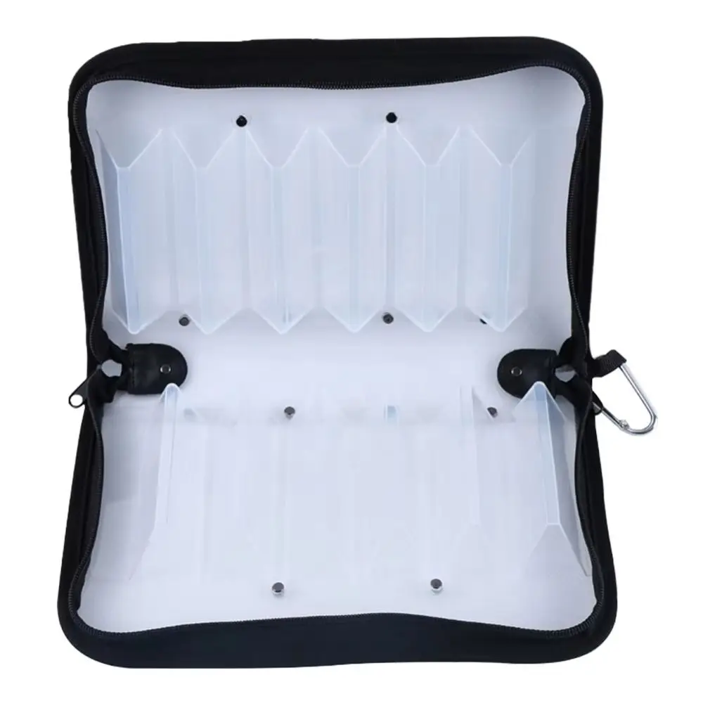 Waterproof Squid Jig Storage Box Hook Protective Cover Transparent Hard Lure Bag Bait Bag Storage Wallet Lure Storage Case