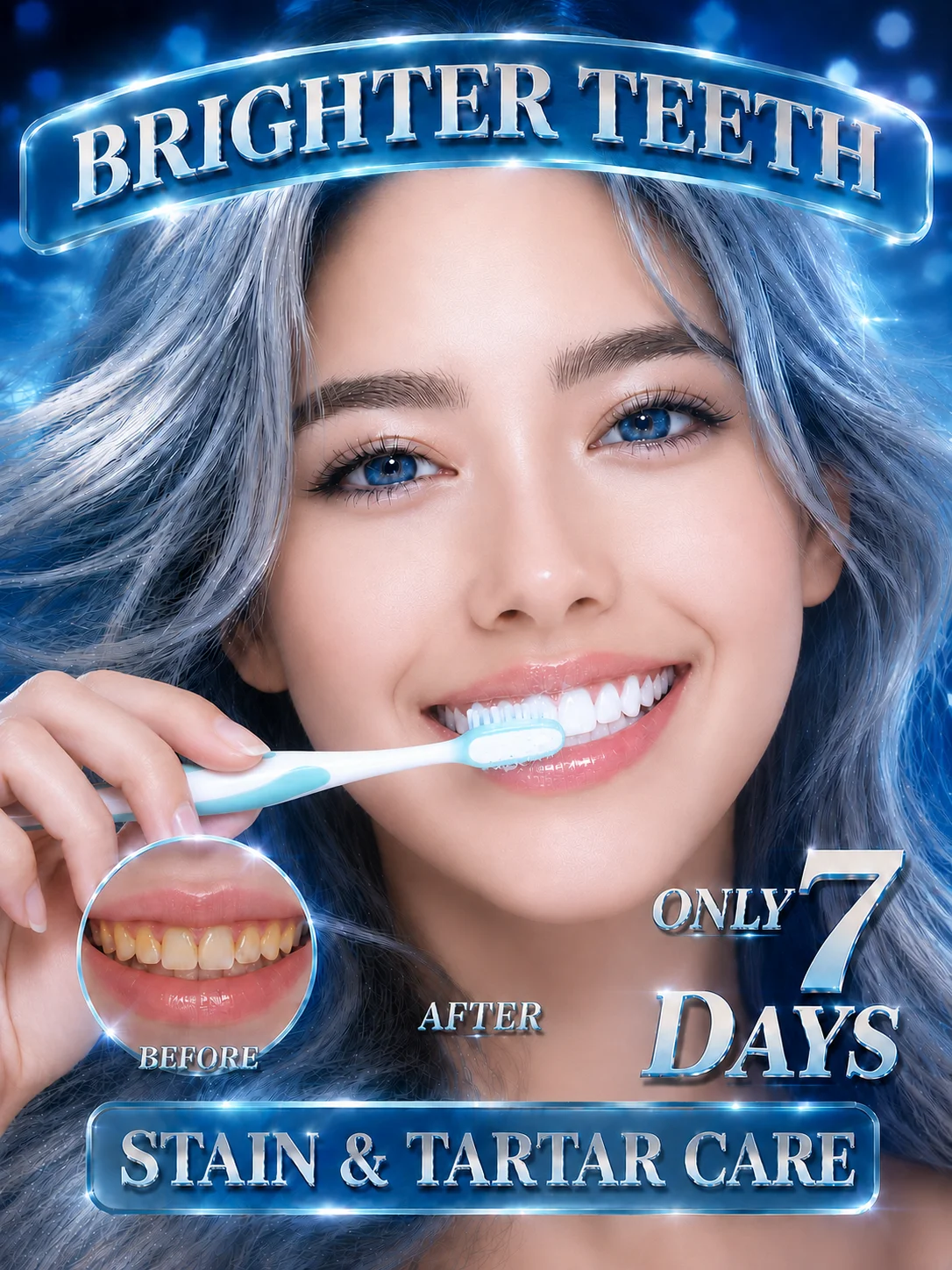 Foam Toothpaste Teeth Whitening Mousse, Daily Oral Cleaning Care for Coffee, Tea and Food Stain Appearance