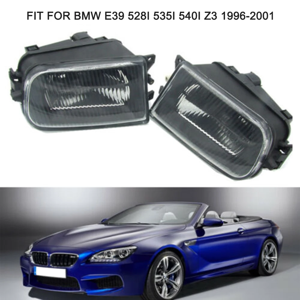 Fog Lights Lamp for BMW E39 5Series 1997-2000 528i 540i Z3 Left/Right Fog Lights Auto Accessories