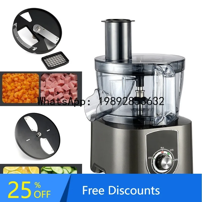 

XL Commercial Electric Vegetable Dicing Machine Carrot Cube Dicer Granular Dicing Machine Magic Tool