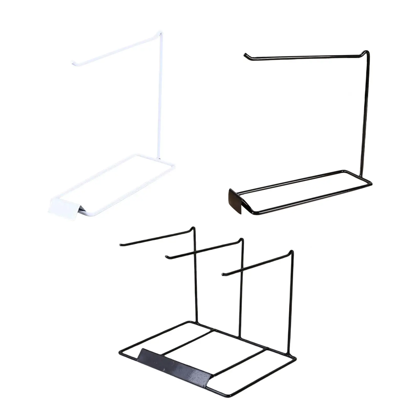 

Countertop Jewelry Organizer Stand Modern Iron Hanging Display Holder Rack for Bracelet Glasses Trinket Showcase