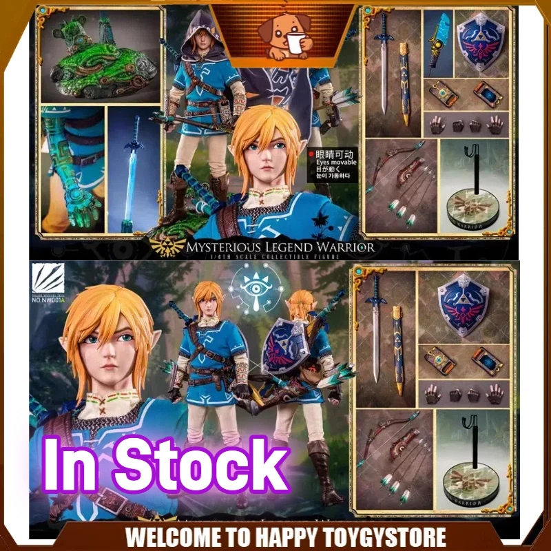 

Genuine In Stock Night Wolf Nwtoys 1/6 Legend Of Zelda Link Doll Anime Action Figures Pvc Statue Collection Model Toys Gifts