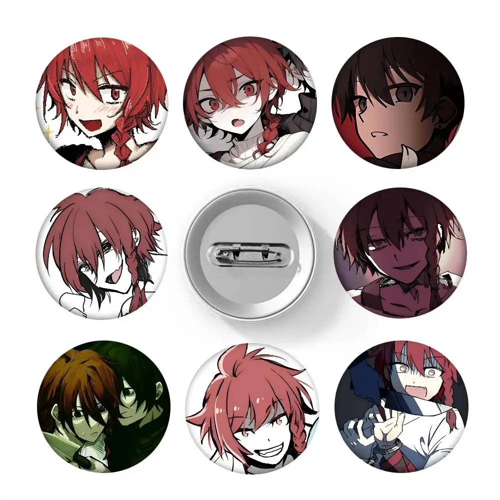 1pc Game Zeno Remake Cartoon Style Badge Brooches On Backpack Decoration Round Enamel Pins For Accessorys