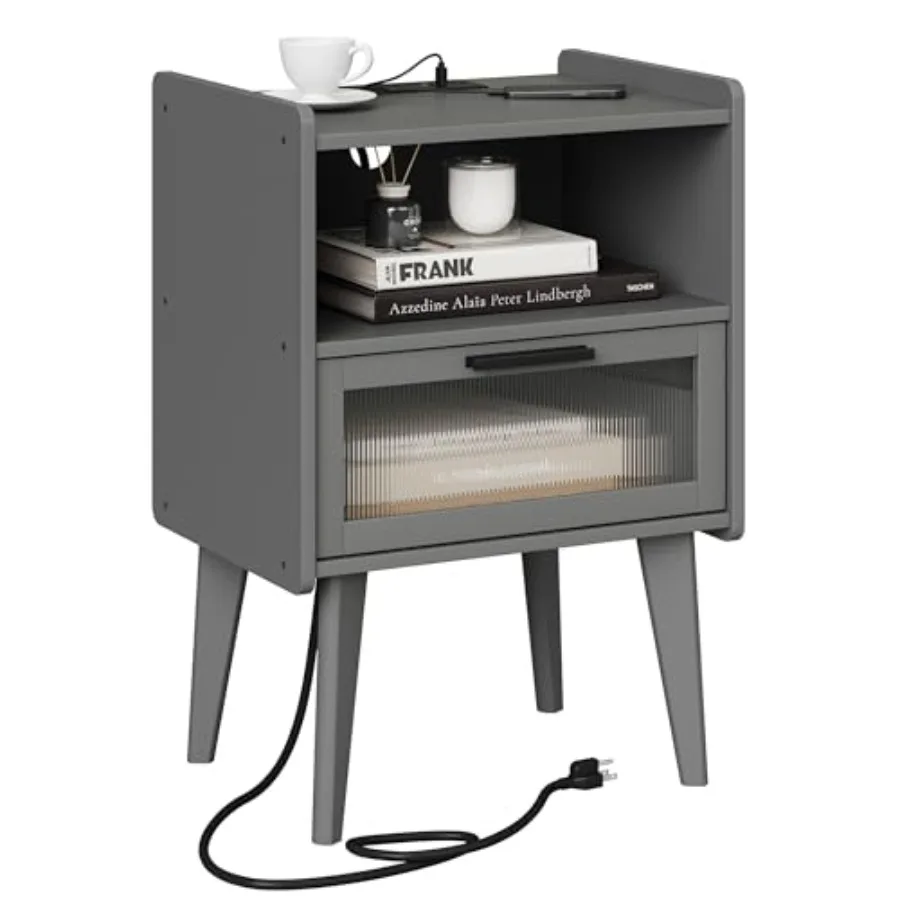 Nightstand With Cha…