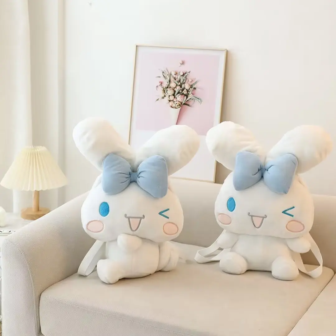 Sanrio wink cinnamoroll mochila adorável kawaii anime pochacco estilo japonês bolsa de ombro lolita saco de pelúcia presentes de natal para a menina