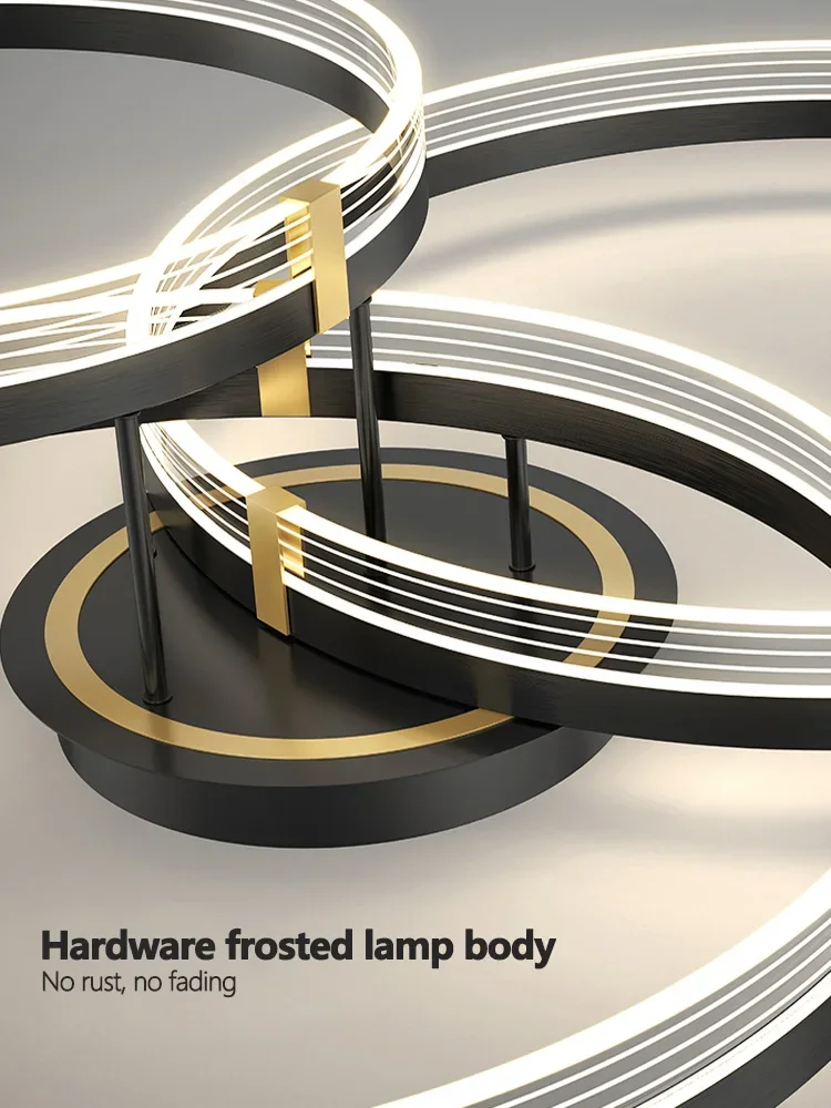 LED Living Room Light Eye Protection Modern Simple and Atmospheric Bedroom Light New Master Bedroom Intelligent Ceiling Light