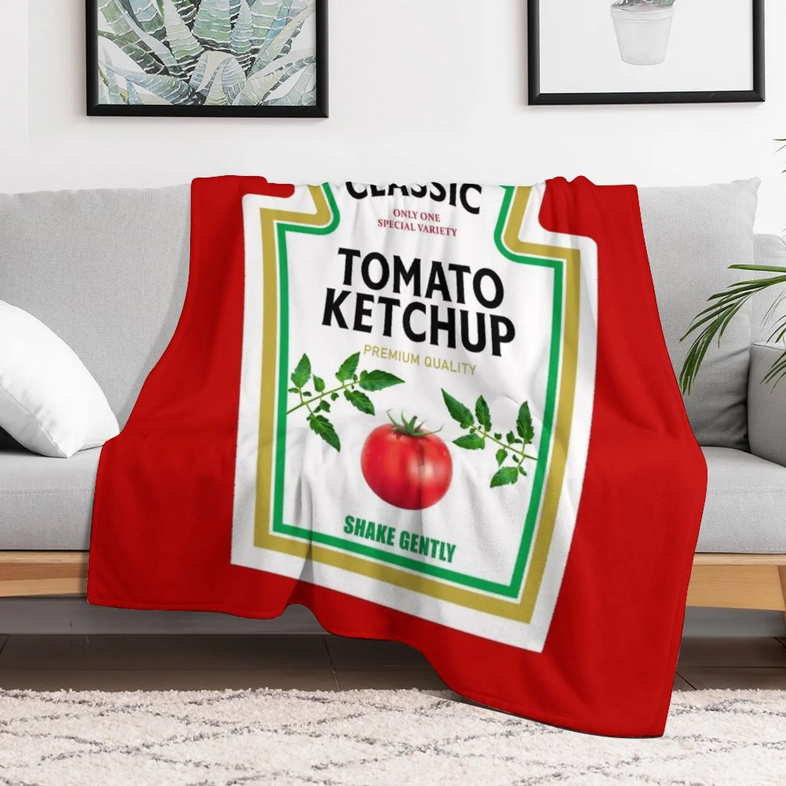 Ketchup Halloween 2023 Costume Family Group Matching Couple Mustard Mayo Throw Blanket anime Blankets