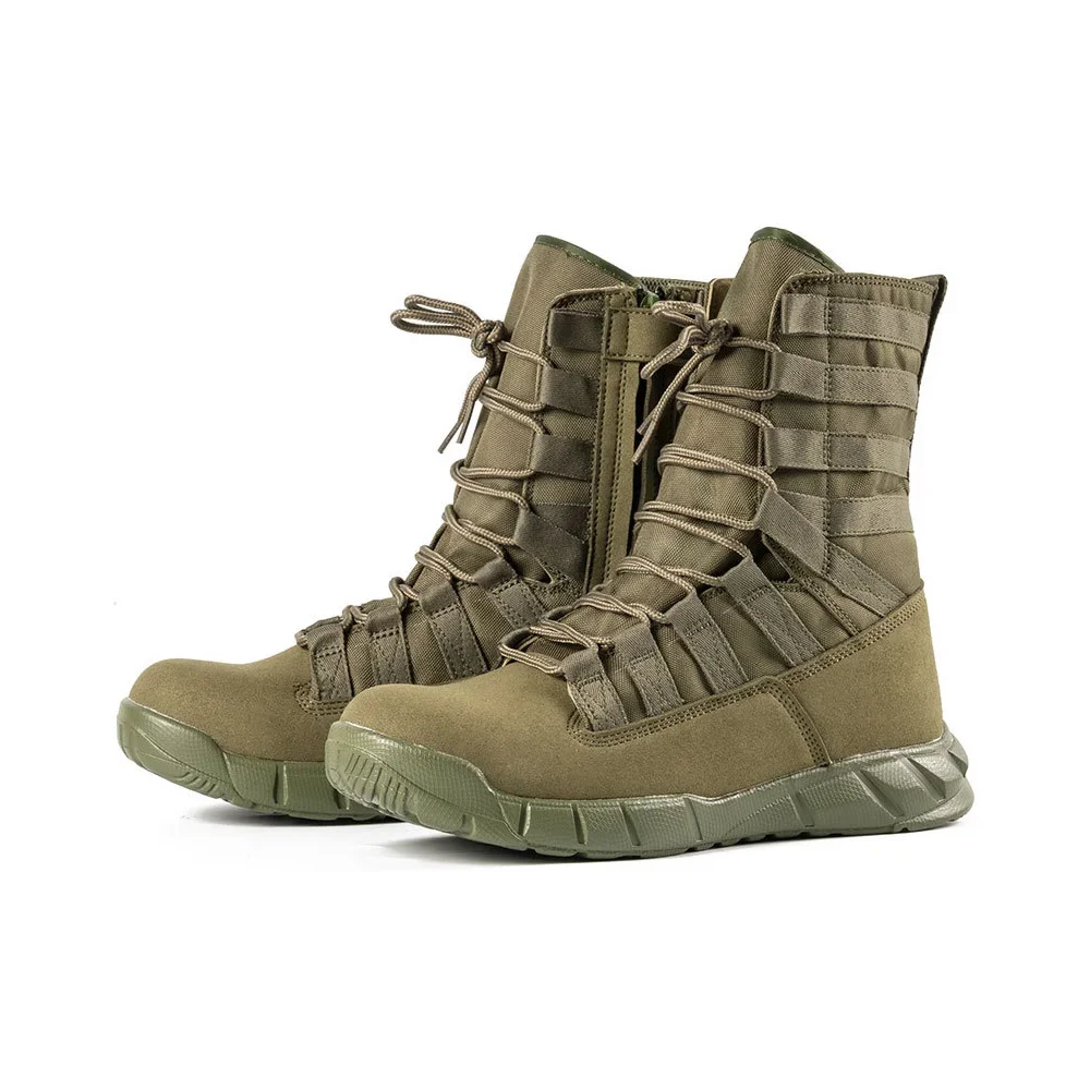 2023 The Latest Outdoor Ultra-Light Large Size Hiking Shoes Waterproof Tactical Boots Durable Men's Sneakers Breathable Army Com