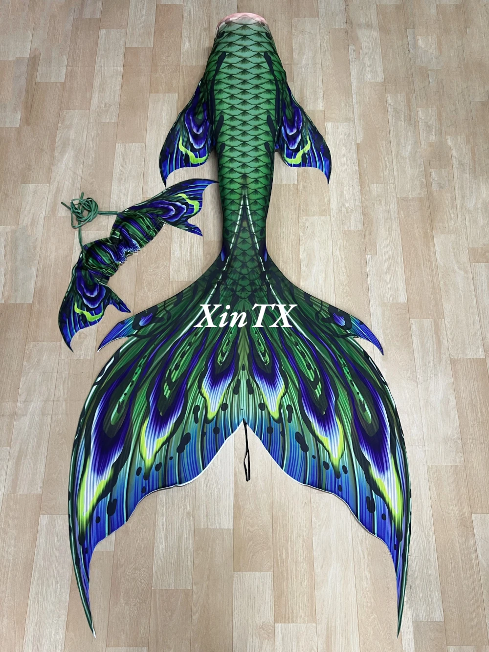 Mermaid Tail Swim Adult Woman Bikini Swimsuit Aquarium Stage Show Summer Beach Resort Pool Party Light Stretch Fabric Cosplay