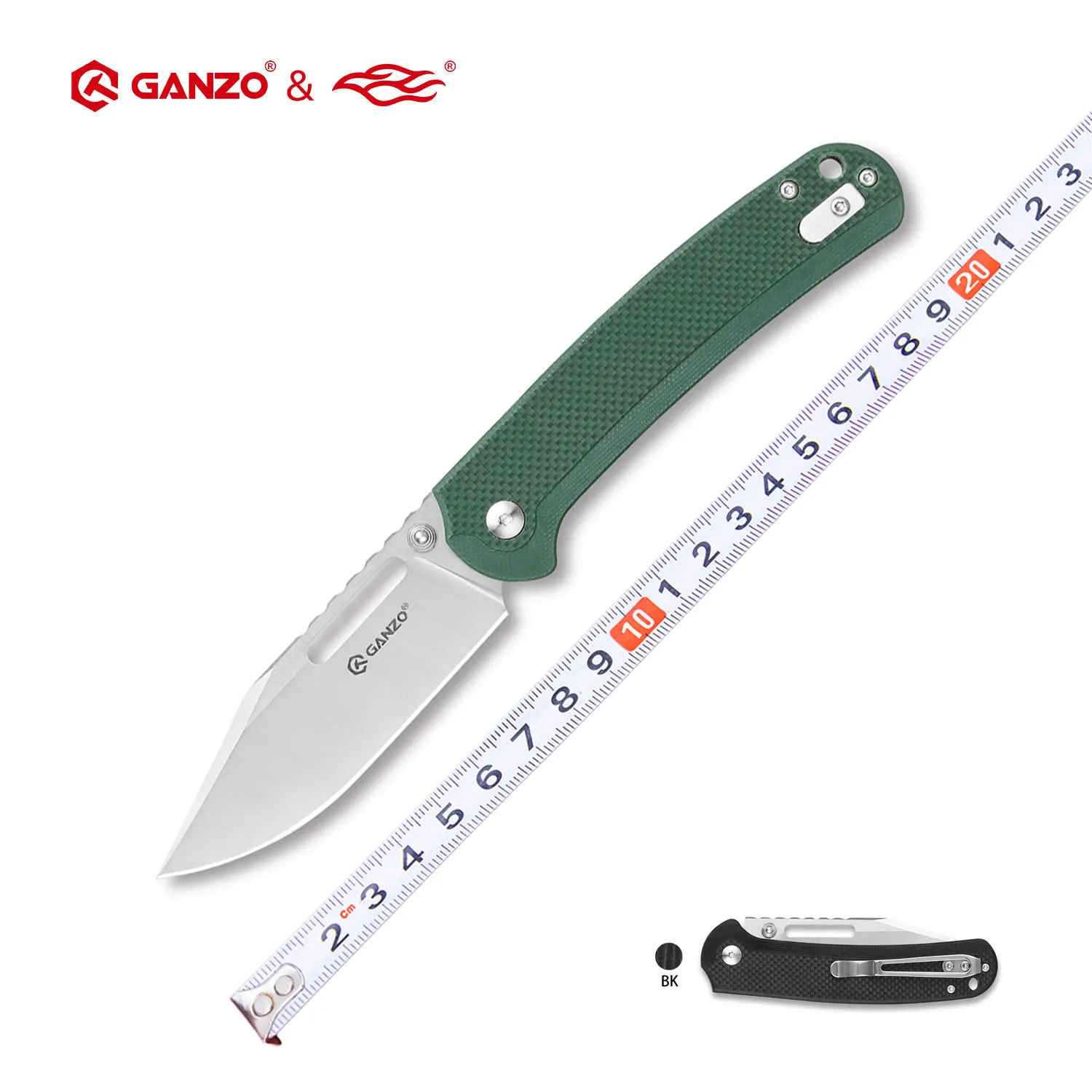 

Firebird Ganzo FBknife G768 D2 blade G10 handle folding knife tactical camping knife outdoor EDC tool Pocket folding Knife